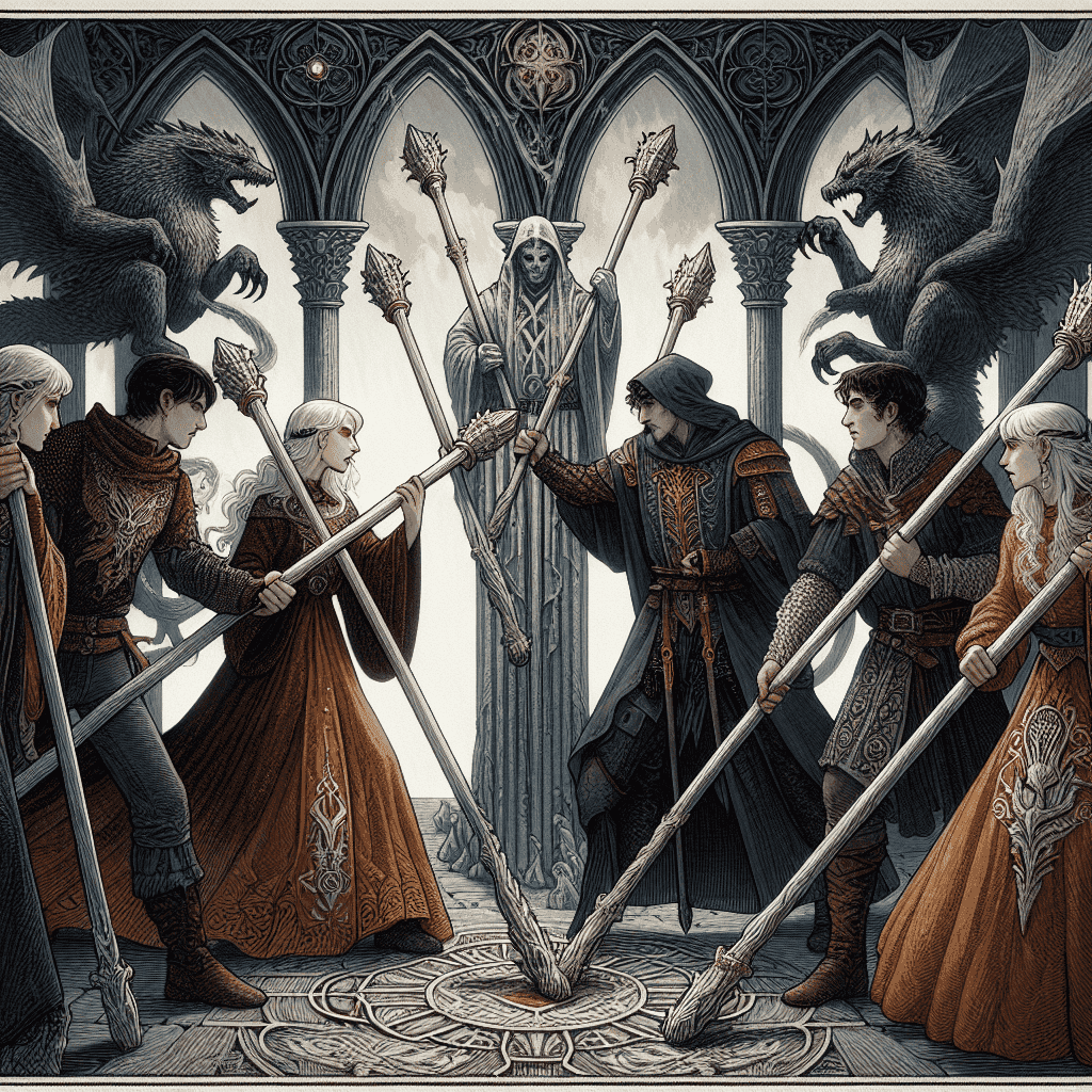 5 of Wands - Tarot Card Meanings & Interpretations | Oracle's Guide