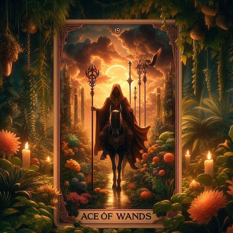 Ace of Wands - Tarot Card