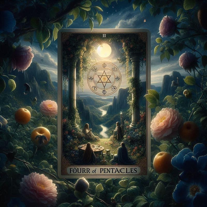 Four of Pentacles - Tarot Card