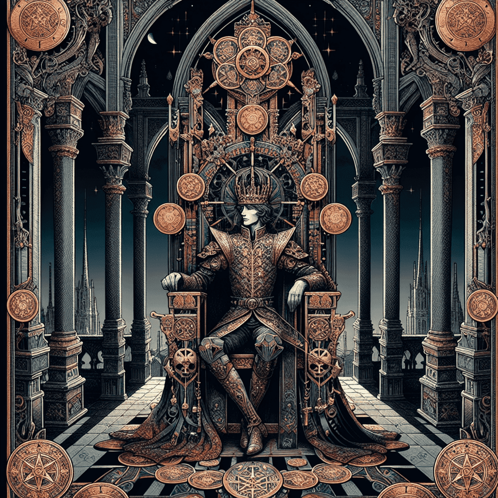 King of Pentacles - Tarot Card Meanings & Interpretations | Oracle's Guide